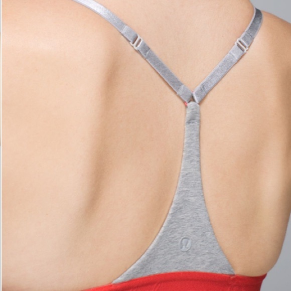 *donated* 🍋 Lululemon | Live Natural Bra II in Heathered Light Grey - Picture 7 of 9